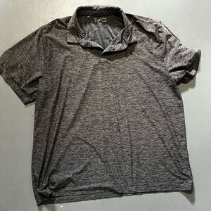 Under Armour Dark Grey Golf Polo